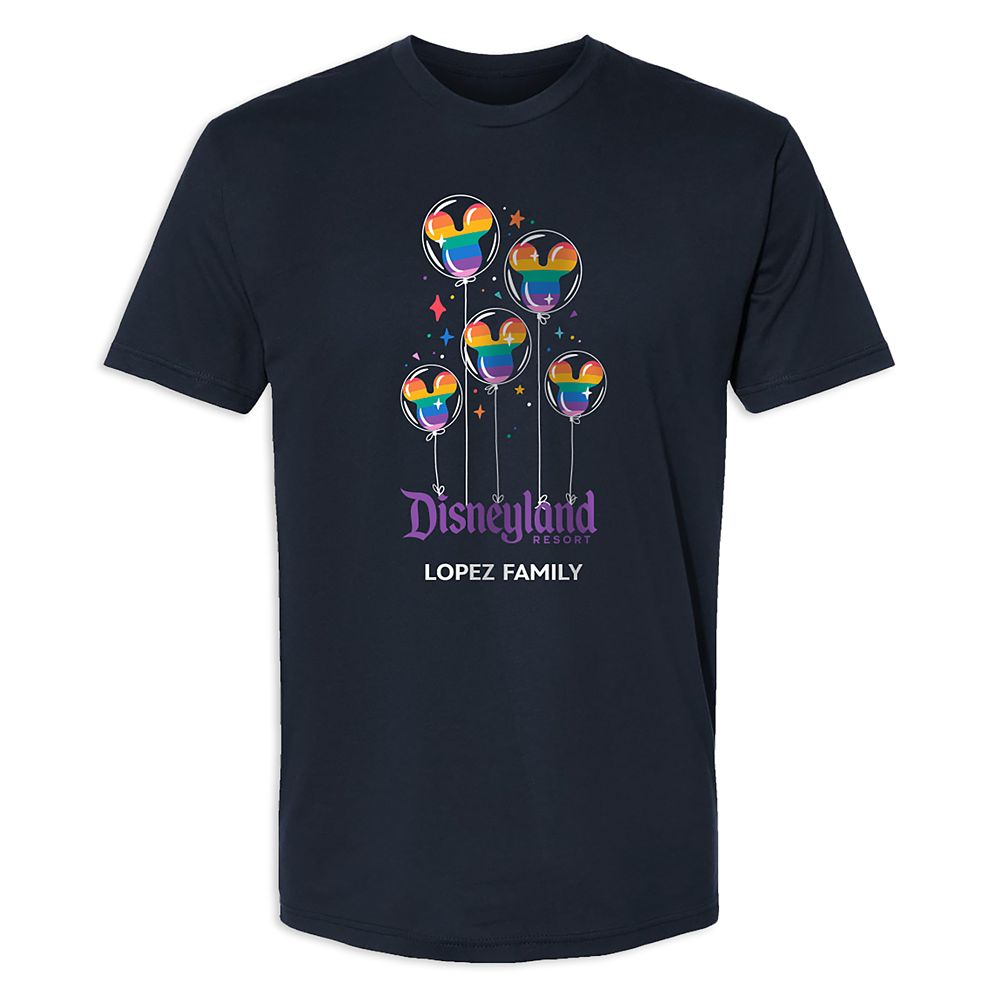  Adults' Disneyland Mickey Mouse Balloon T-Shirt – Customized