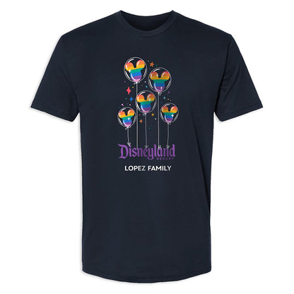  Adults' Disneyland Mickey Mouse Balloon T-Shirt – Customized