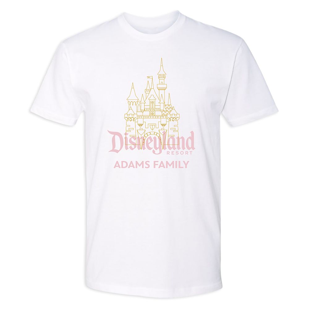 Adults' Sleeping Beauty Castle Disneyland T-Shirt – Customized