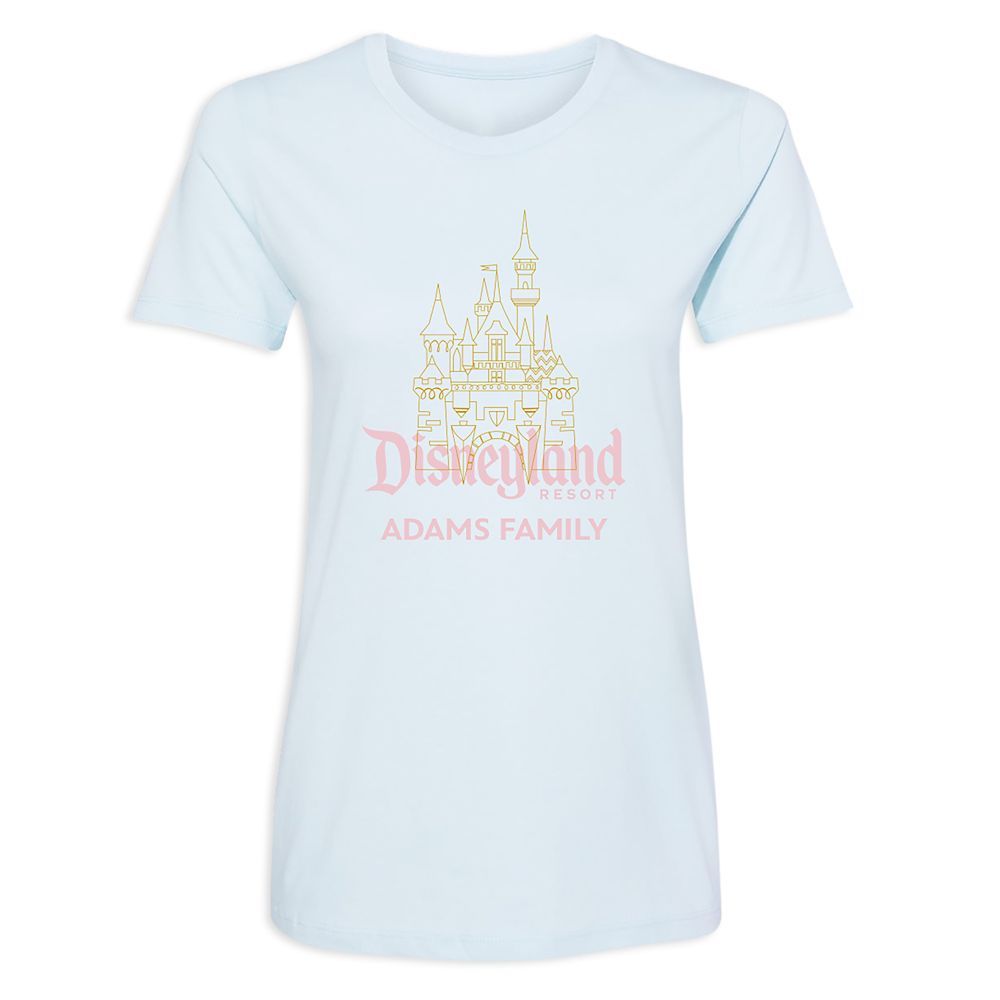  Women's Sleeping Beauty Castle Disneyland T-Shirt – Customized