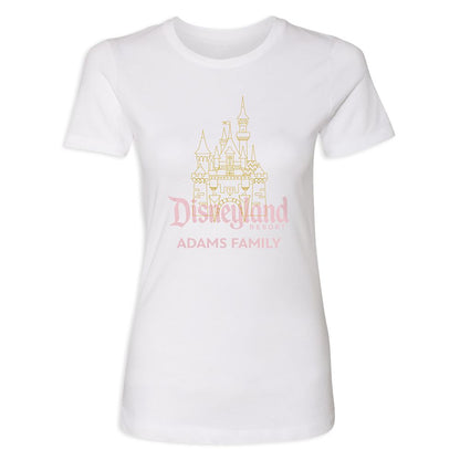  Women's Sleeping Beauty Castle Disneyland T-Shirt – Customized