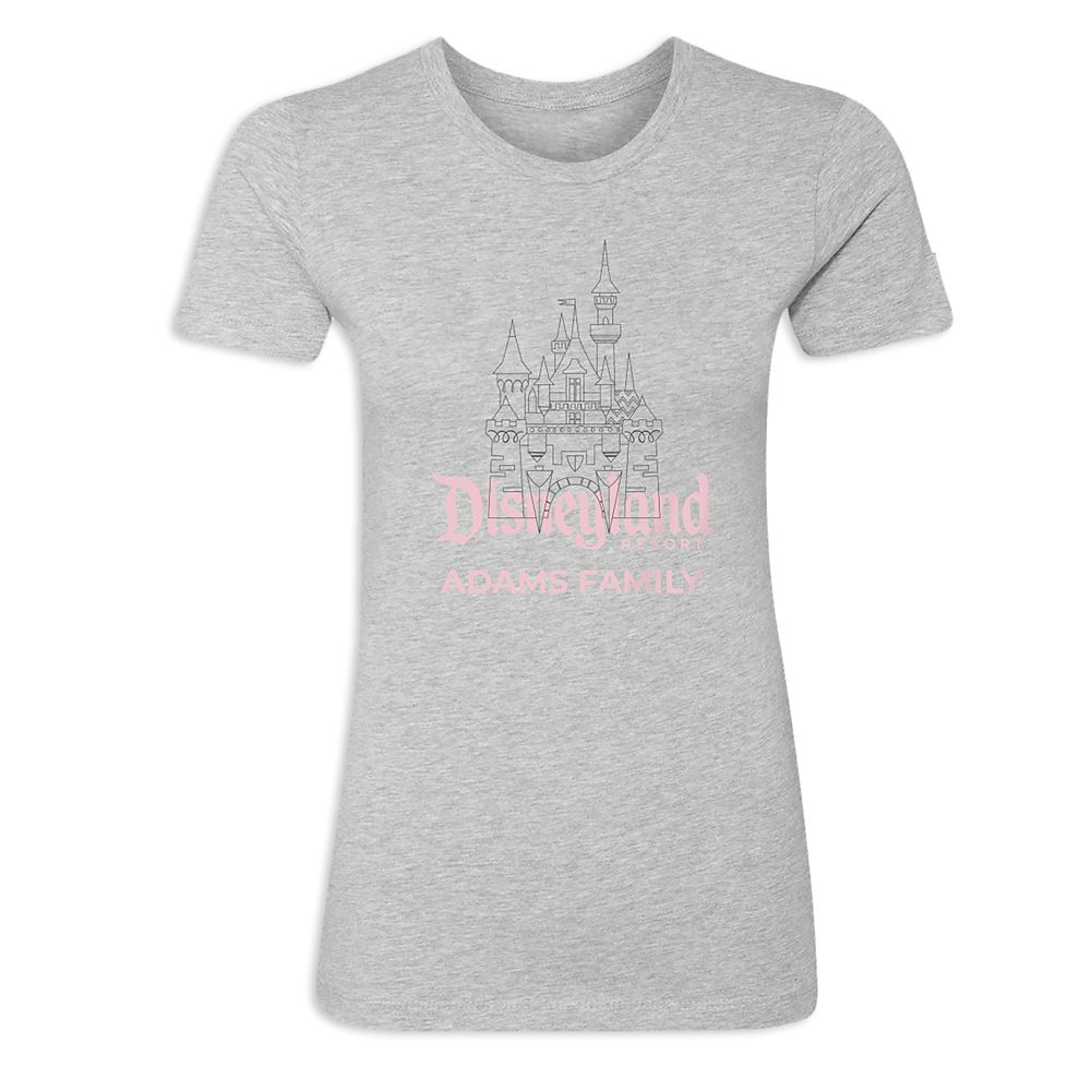  Women's Sleeping Beauty Castle Disneyland T-Shirt – Customized