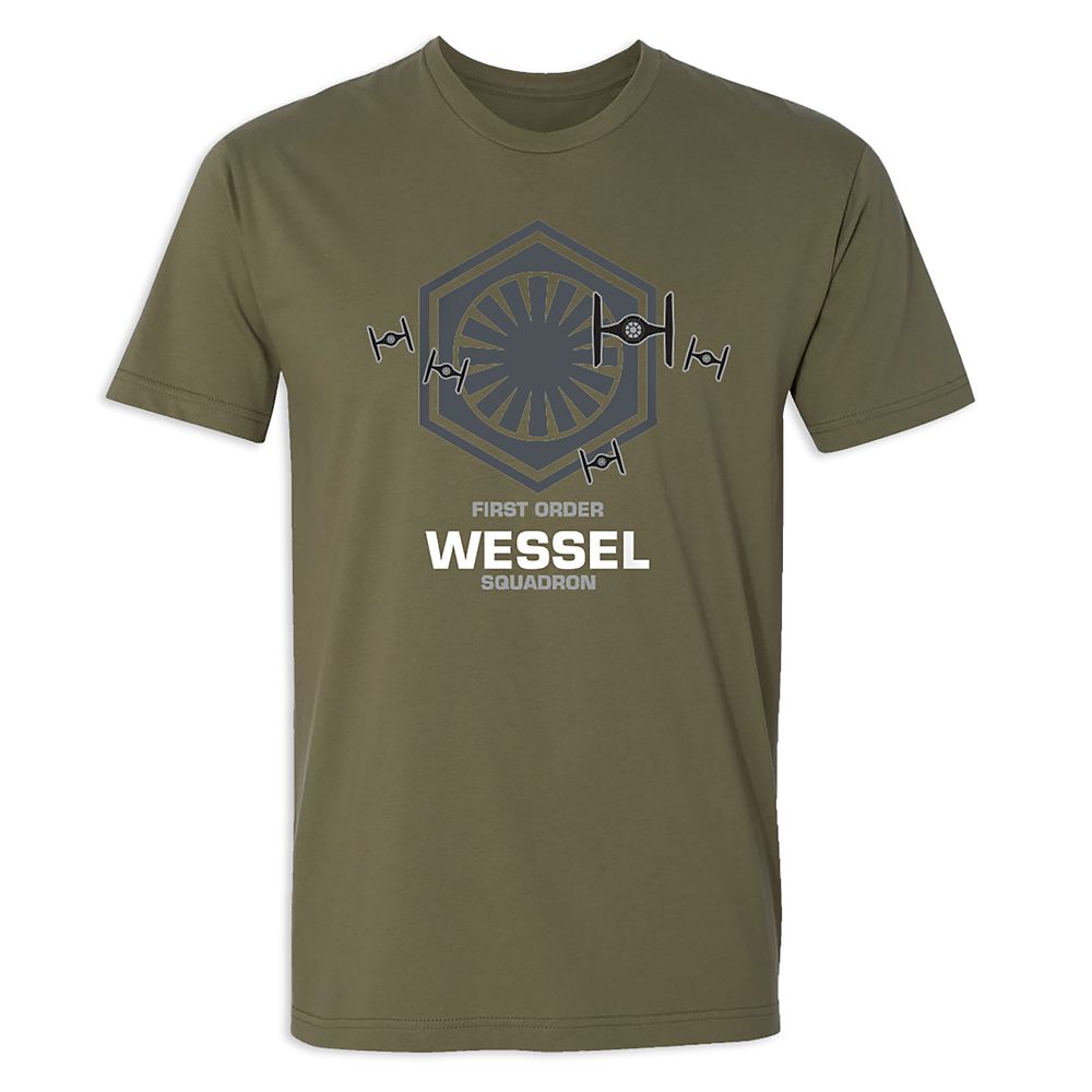 Disney Adults' Star Wars First Order Squadron T-Shirt – Customized