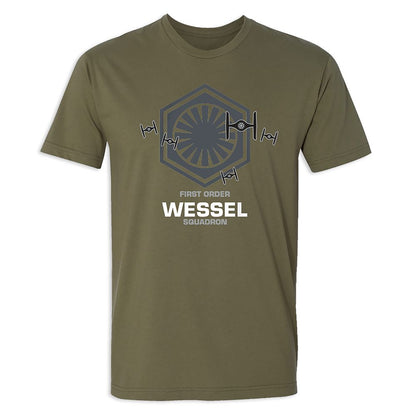 Disney Adults' Star Wars First Order Squadron T-Shirt – Customized