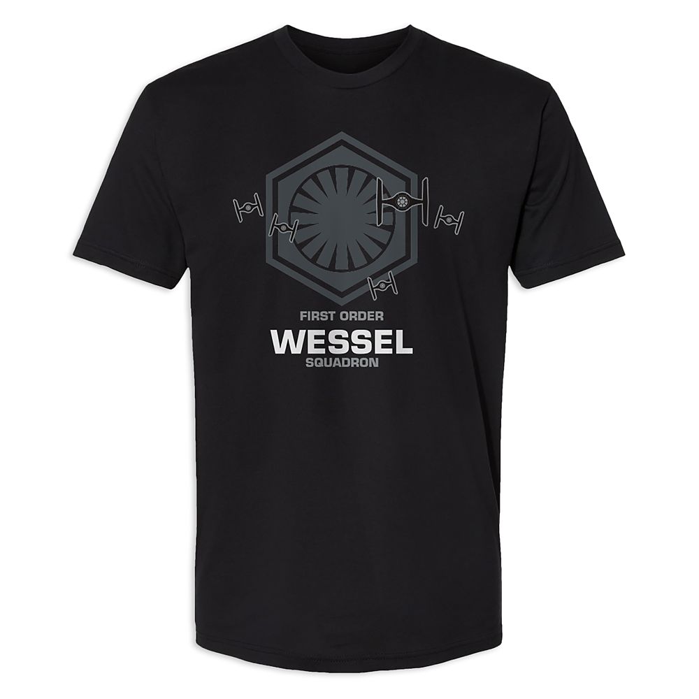 Disney Adults' Star Wars First Order Squadron T-Shirt – Customized
