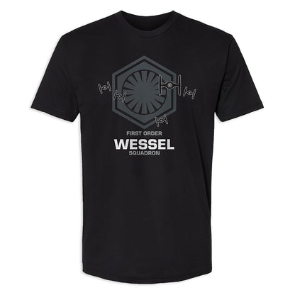 Disney Adults' Star Wars First Order Squadron T-Shirt – Customized