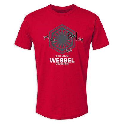 Disney Adults' Star Wars First Order Squadron T-Shirt – Customized