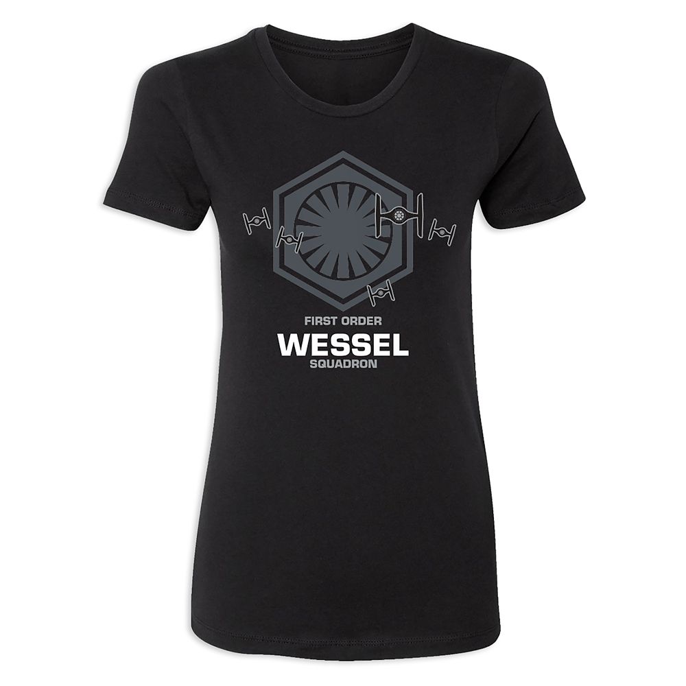 Disney Women's Star Wars First Order Squadron T-Shirt – Customized