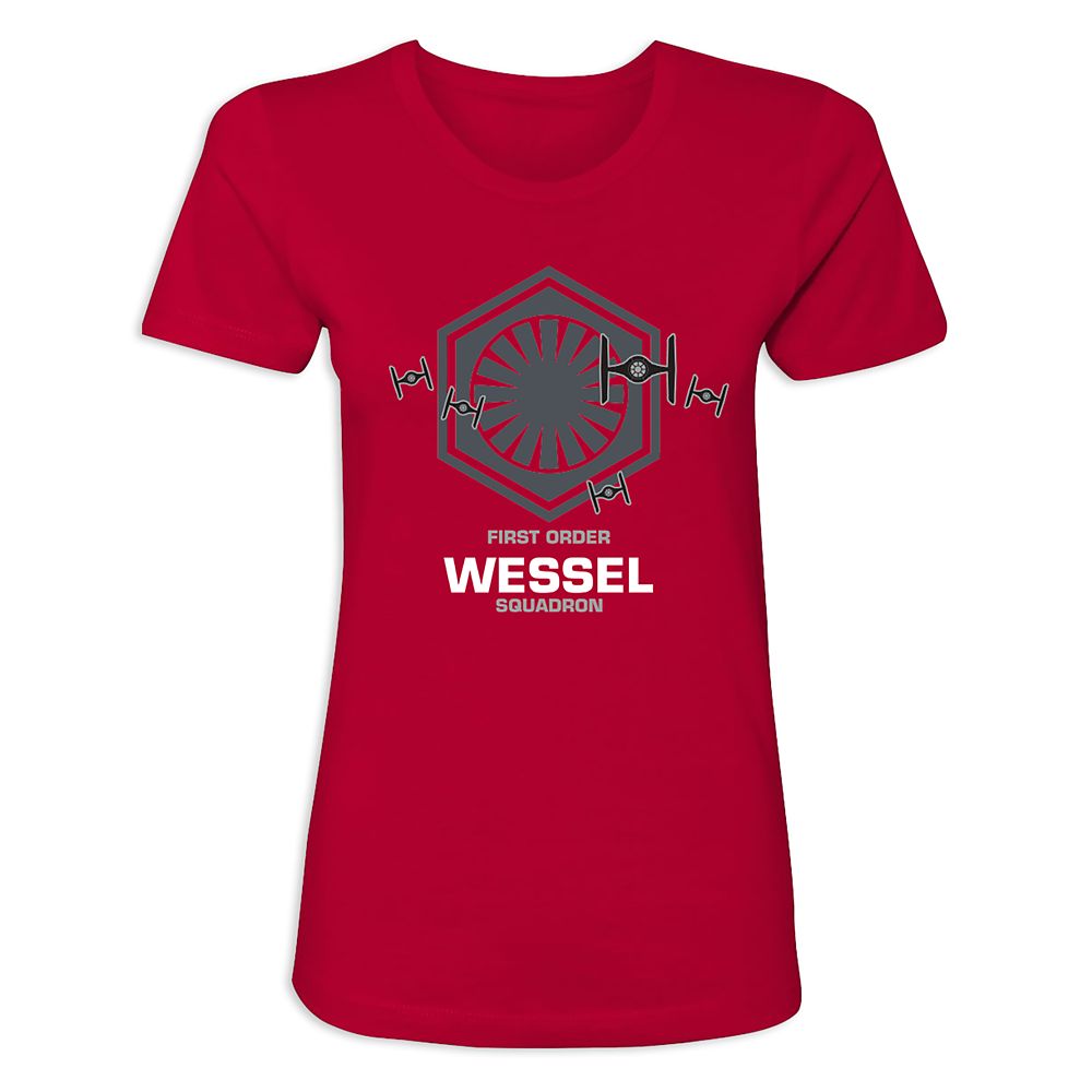 Disney Women's Star Wars First Order Squadron T-Shirt – Customized