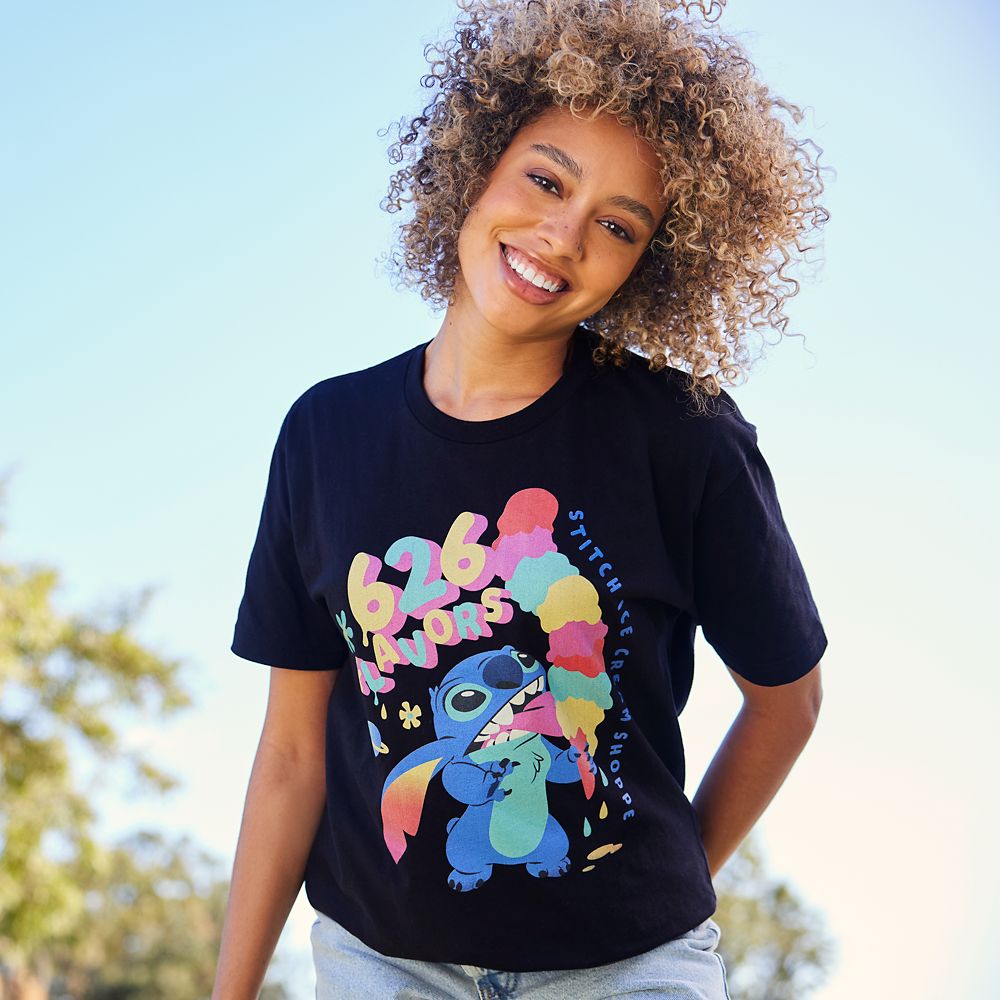 Disney Stitch ''626 Flavors'' T-Shirt For Adults – Lilo & Stitch
