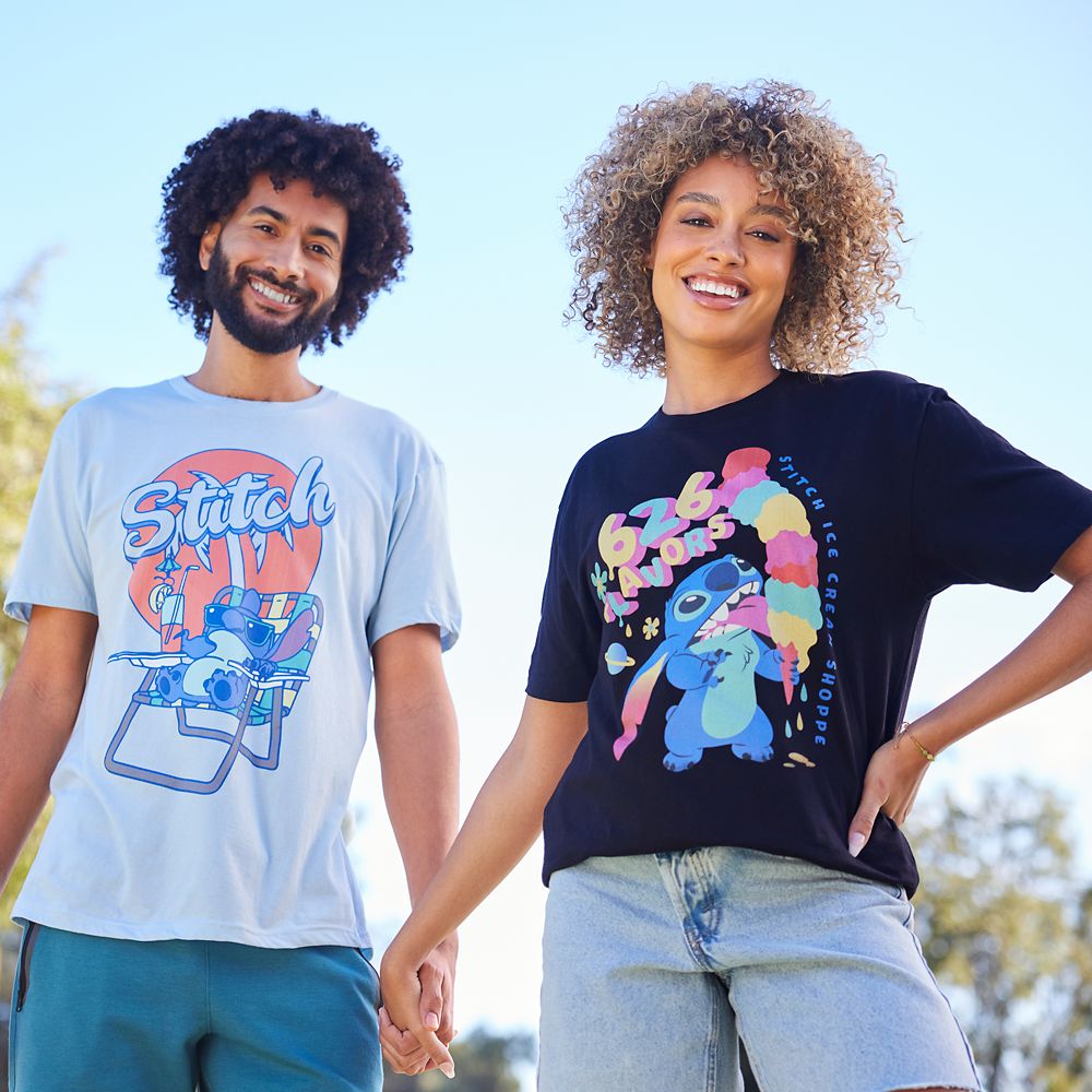 Disney Stitch ''626 Flavors'' T-Shirt For Adults – Lilo & Stitch