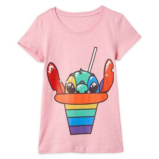 Disney Stitch Rainbow Shave Ice T-Shirt For Girls – Lilo & Stitch